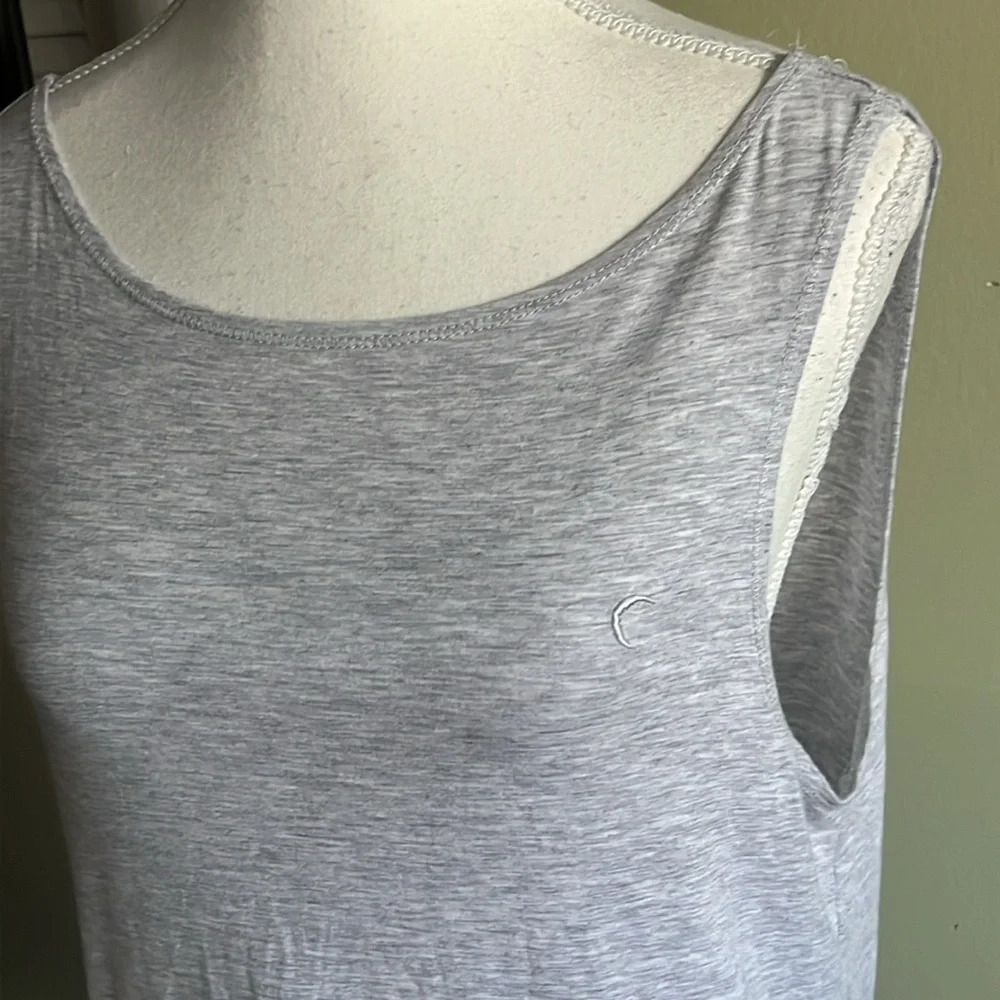 Zyia Active Ash Swirl Tank athletic top gray - Picture 5 of 10